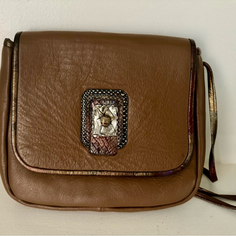 Pat Smiley Collection Leather Handbag
